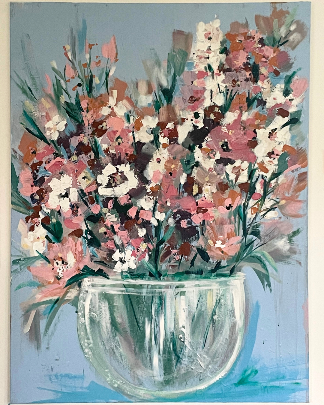 Blooms of Courage Original Painting