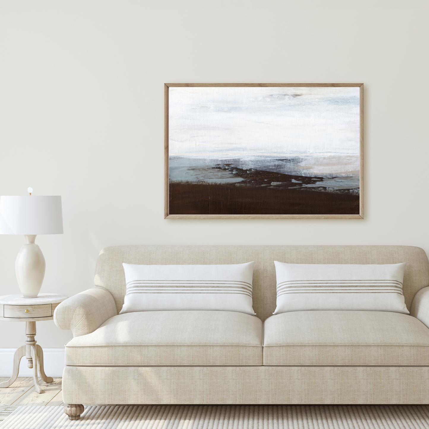 Mood Mist Landscape Canvas Print