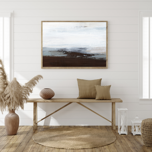 Mood Mist Landscape Canvas Print