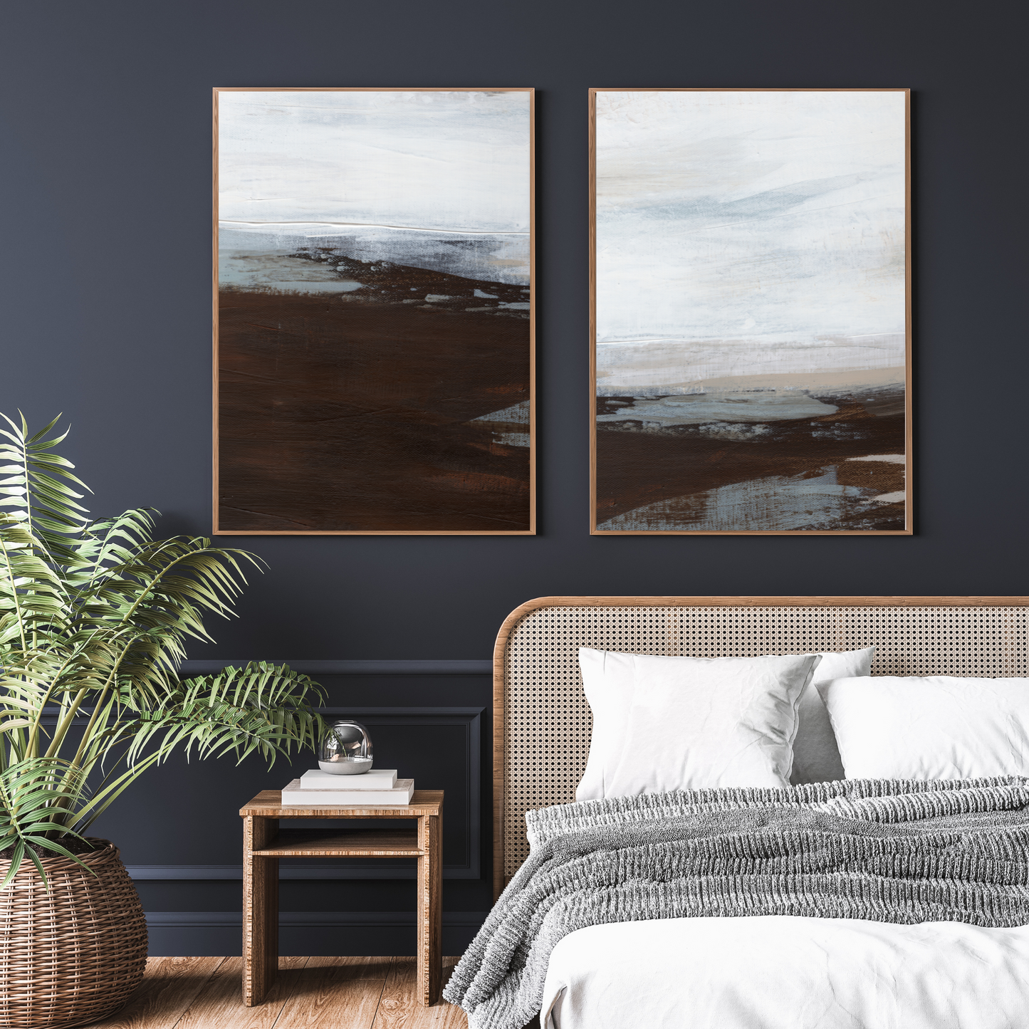 Ocean Mist Set - 2 Piece Canvas Print