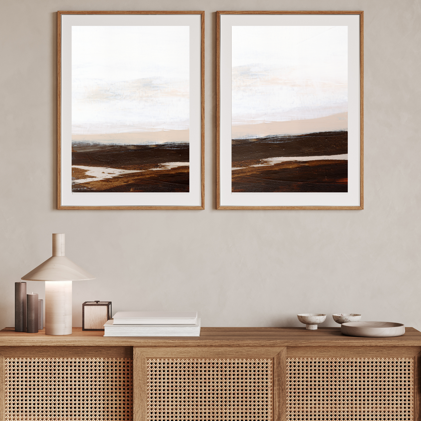 Shoreline Set - 2 Piece Canvas Print