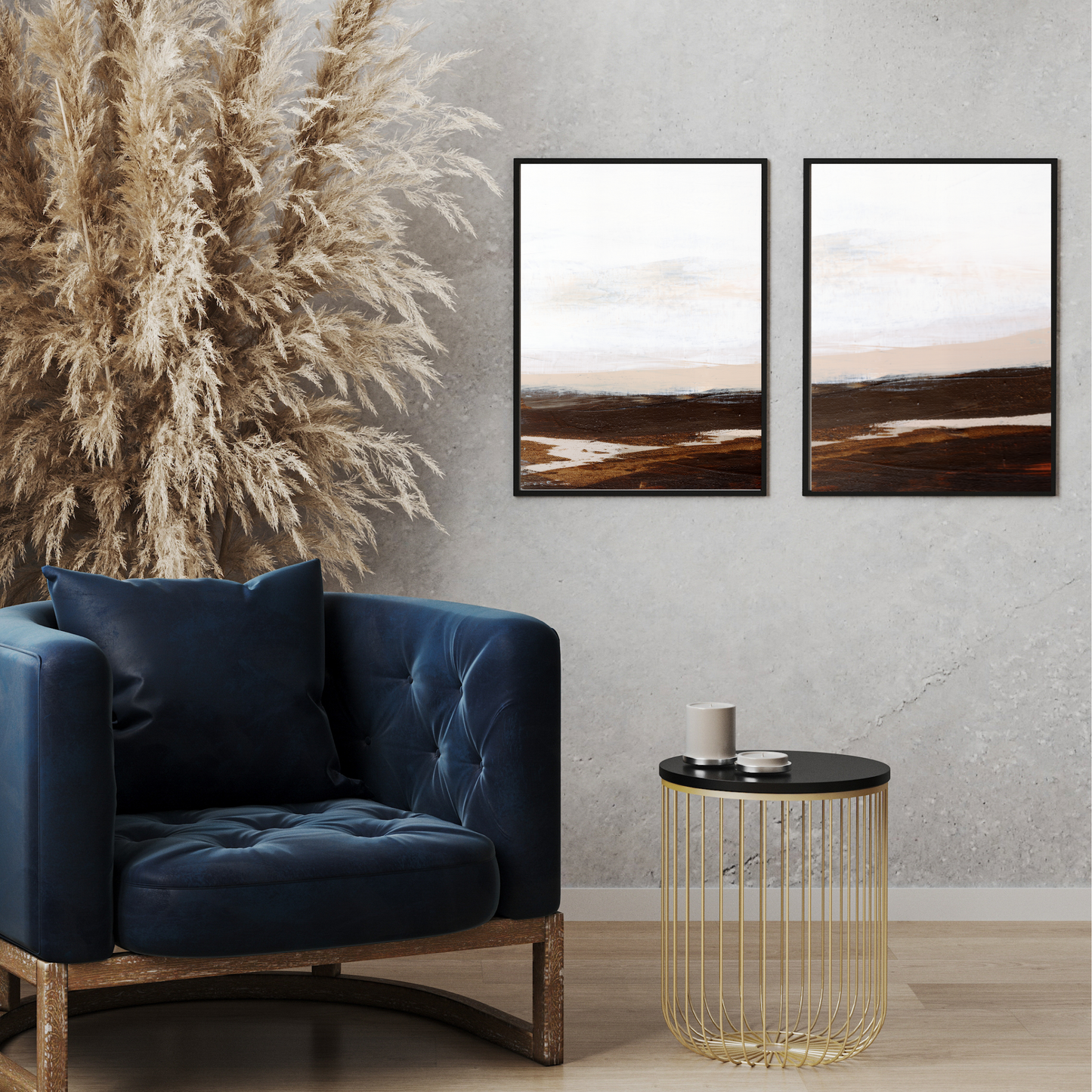 Shoreline Set - 2 Piece Canvas Print