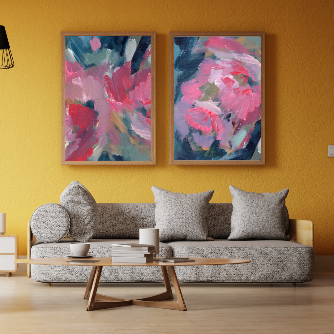 Spring Dance Print - 2 Piece Set