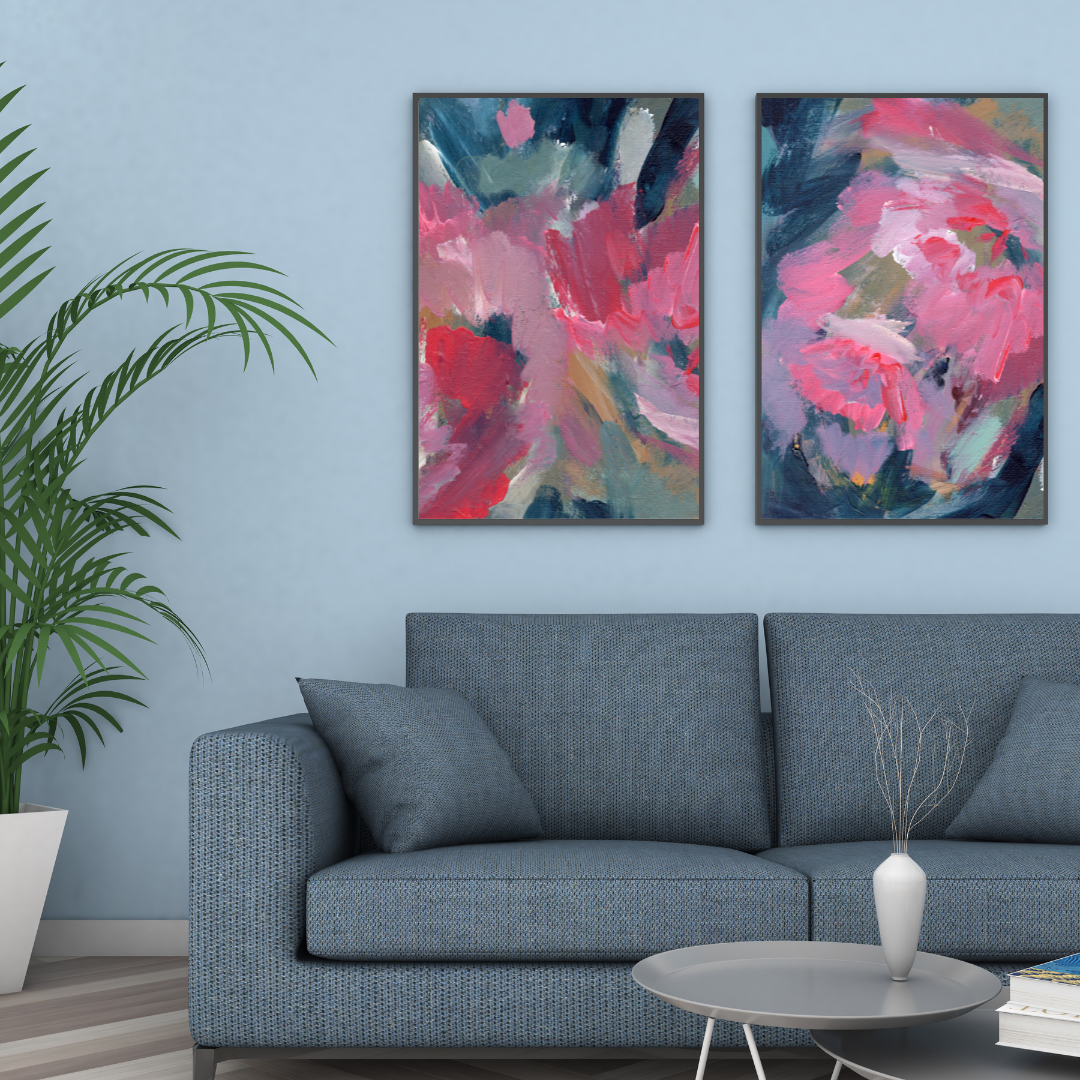 Spring Dance Print - 2 Piece Set