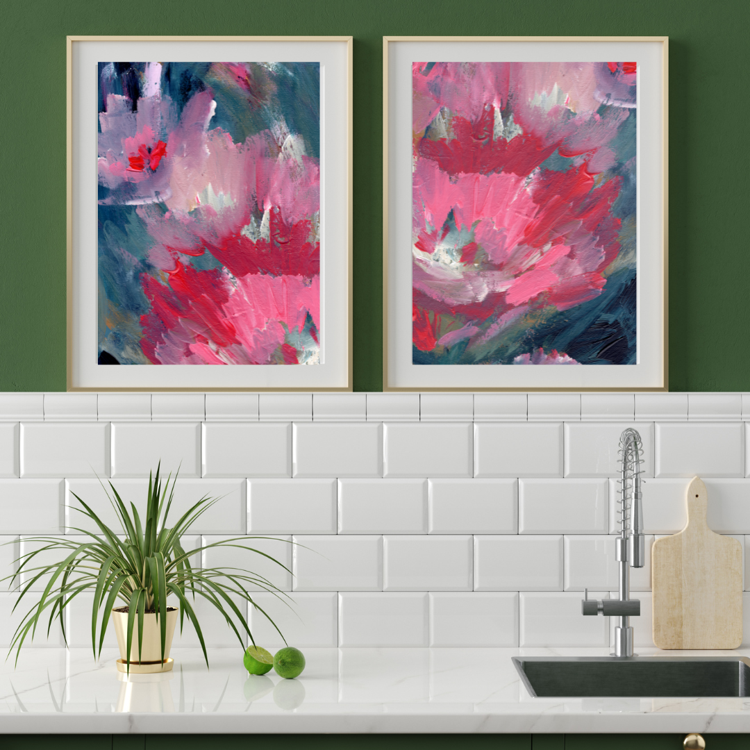 Spring Memory Print - 2 Piece Set