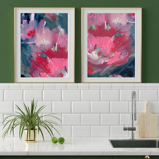 Spring Memory Print - 2 Piece Set