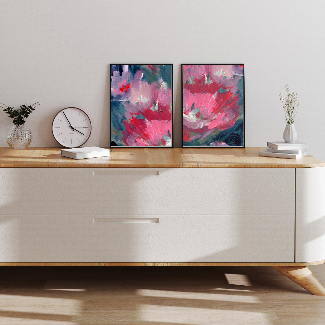 Spring Memory Print - 2 Piece Set