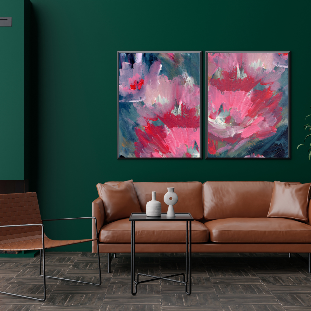 Spring Memory Print - 2 Piece Set