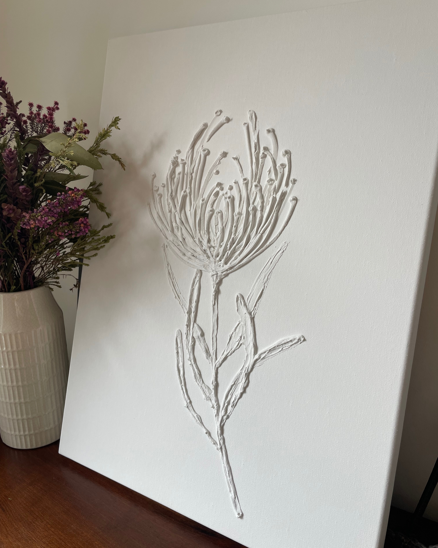 Textured Pin Cushion Protea - Custom Hand Crafted