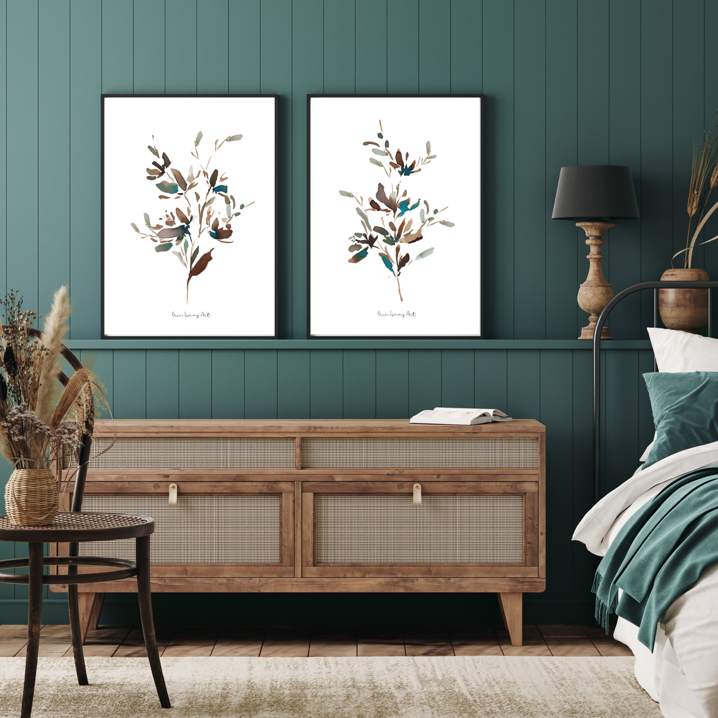 Bush Fire Fynbos- 2 Piece Set