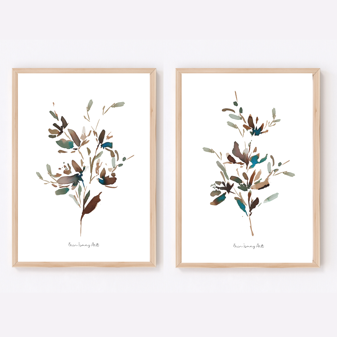 Bush Fire Fynbos- 2 Piece Set