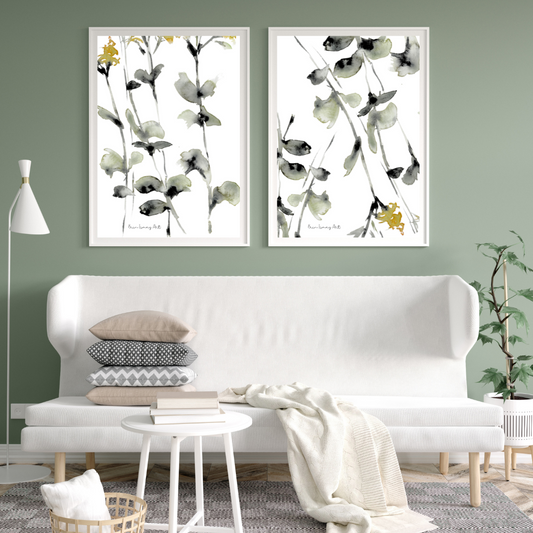 Fynbos Abstracts - 2 Piece Set