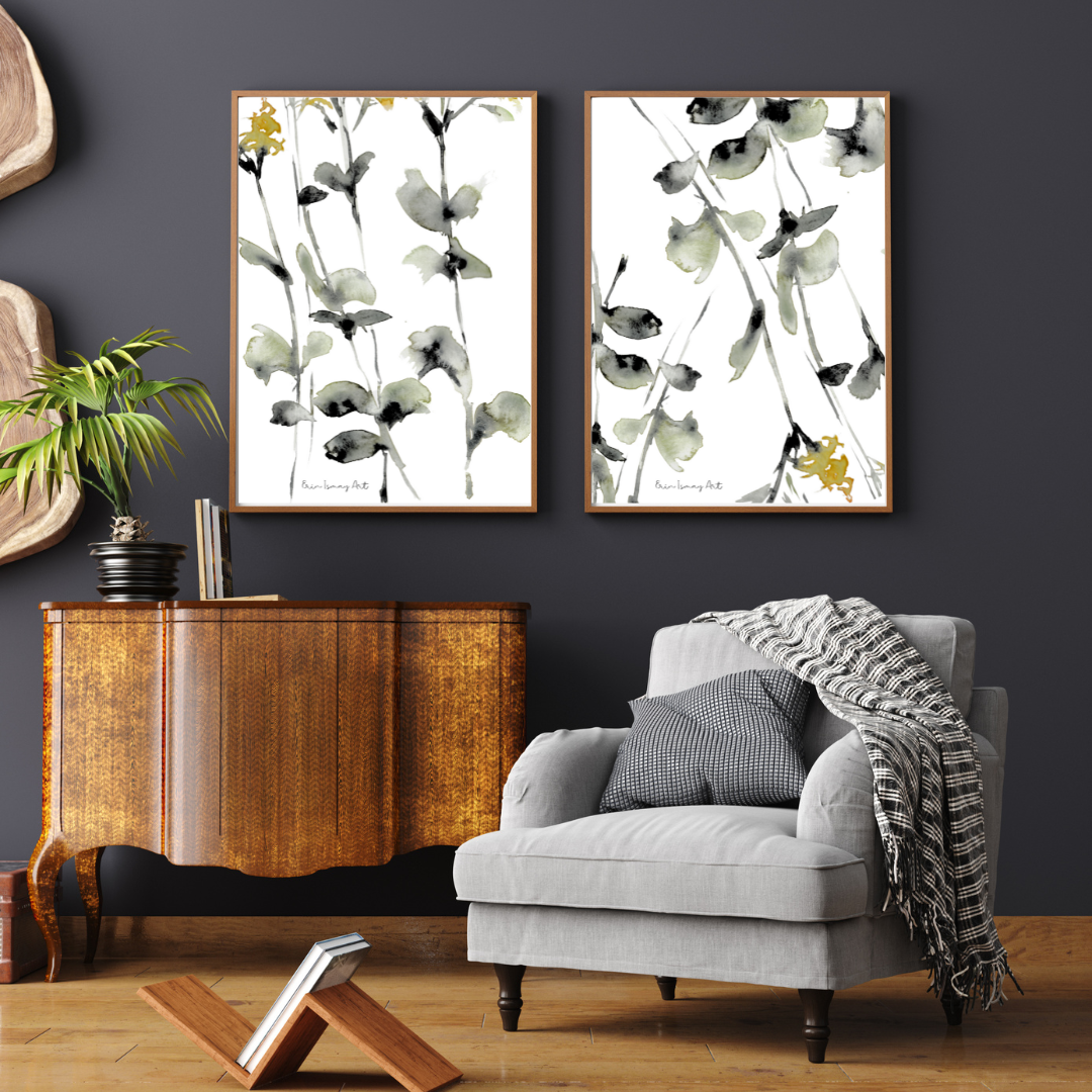 Fynbos Abstracts - 2 Piece Set