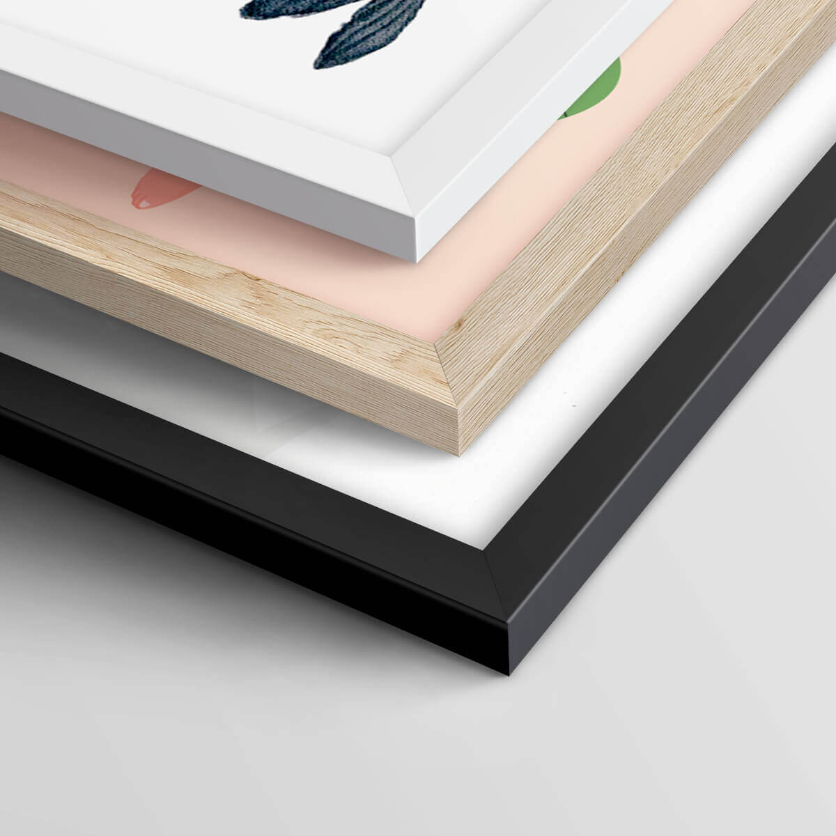 Olive Leaves Watercolour Print- 3 Piece Set