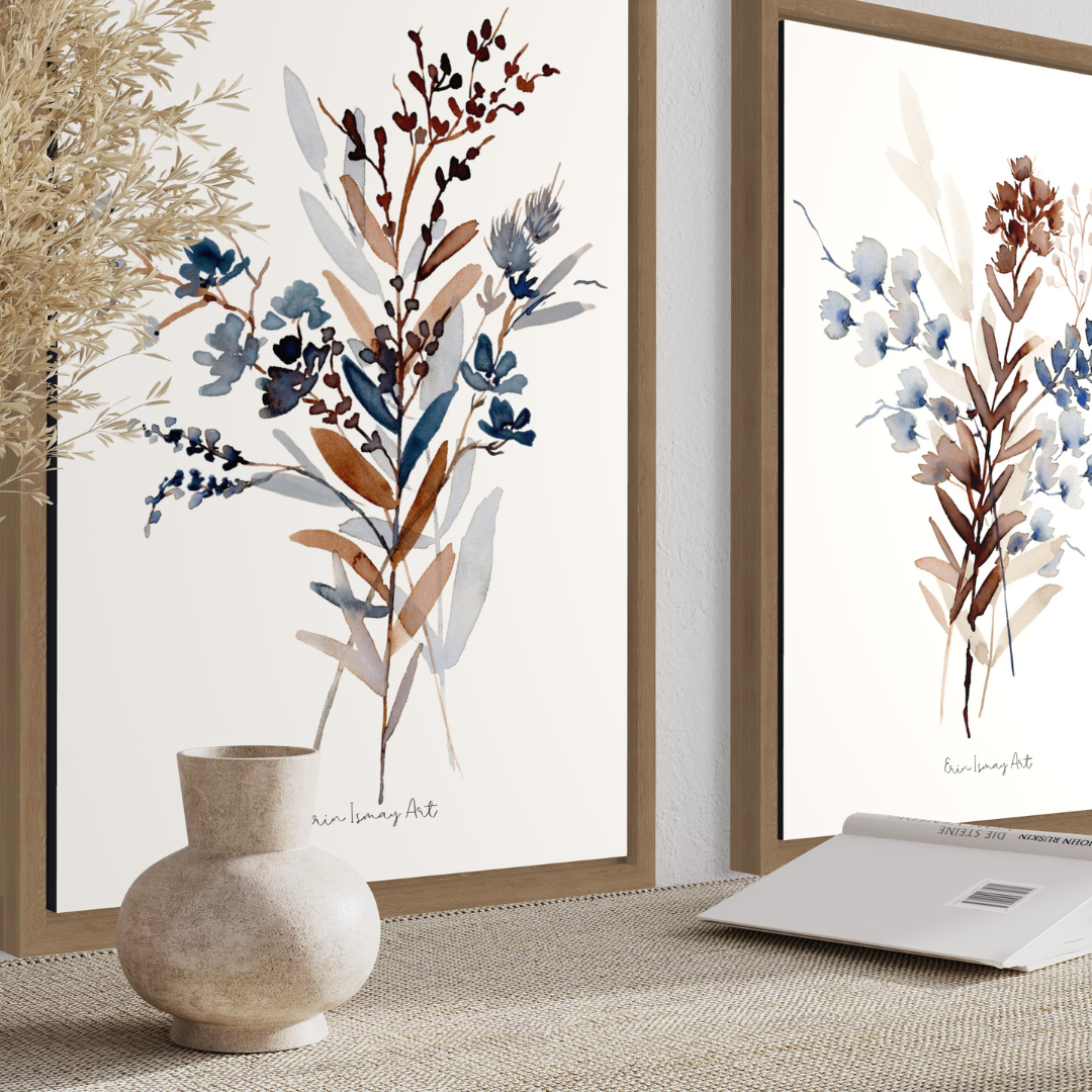 Wonder Watercolour Print -2 Piece Set