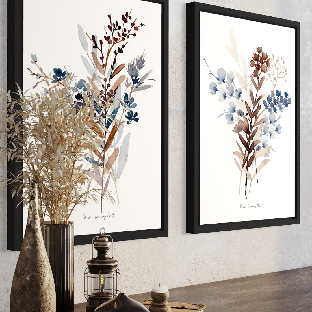 Wonder Watercolour Print -2 Piece Set