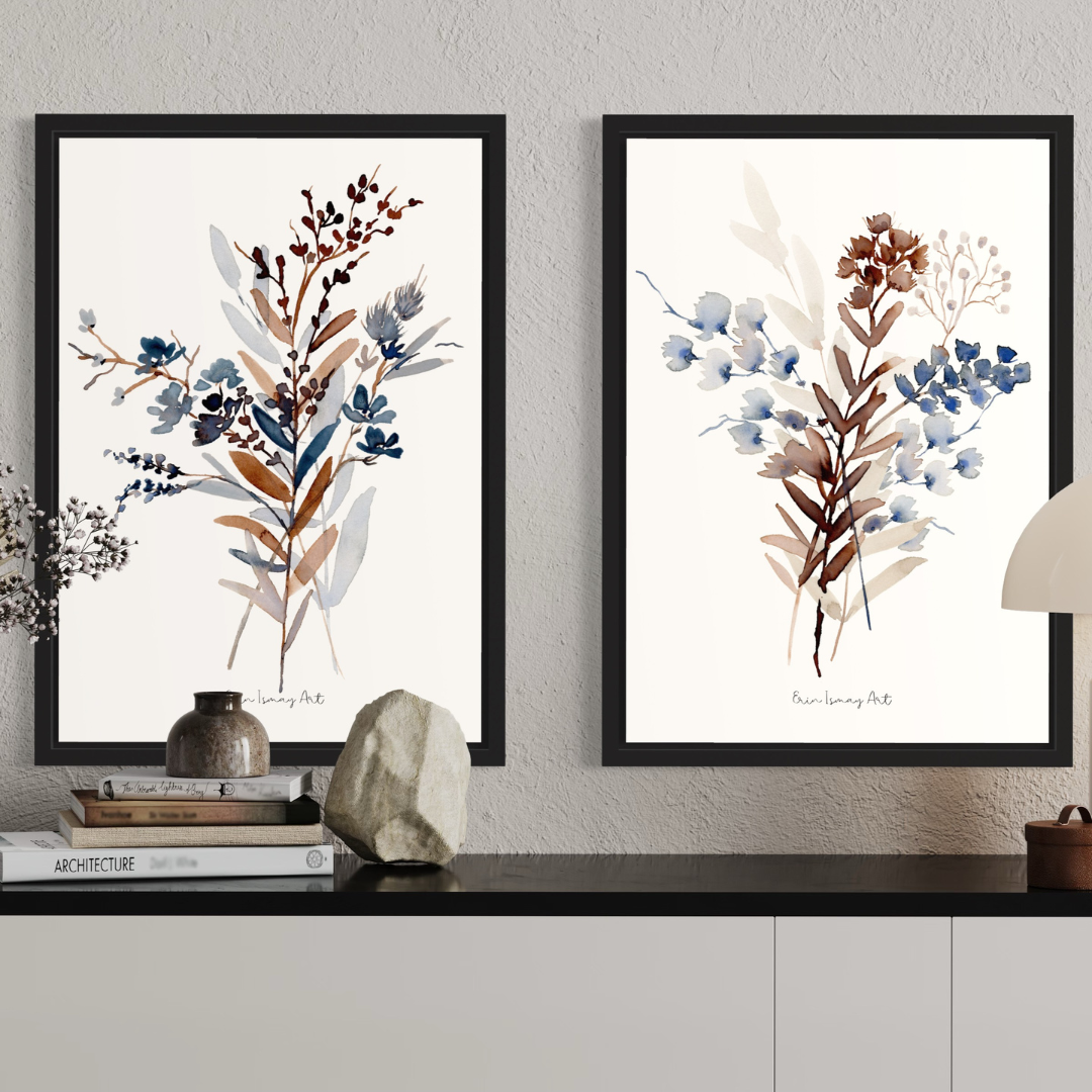 Wonder Watercolour Print -2 Piece Set