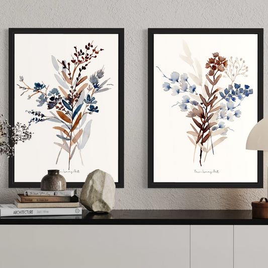 Wonder Watercolour Print -2 Piece Set