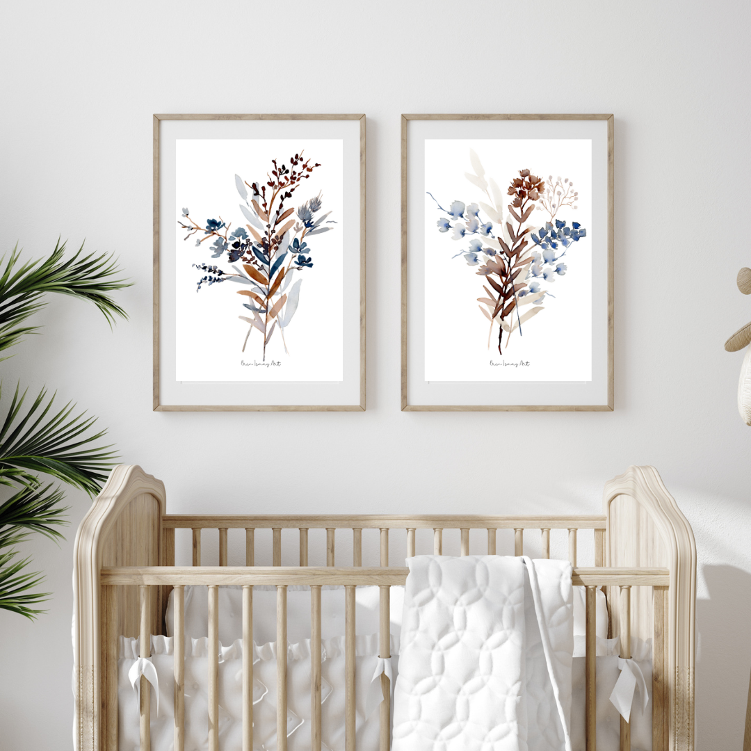 Wonder Watercolour Print -2 Piece Set