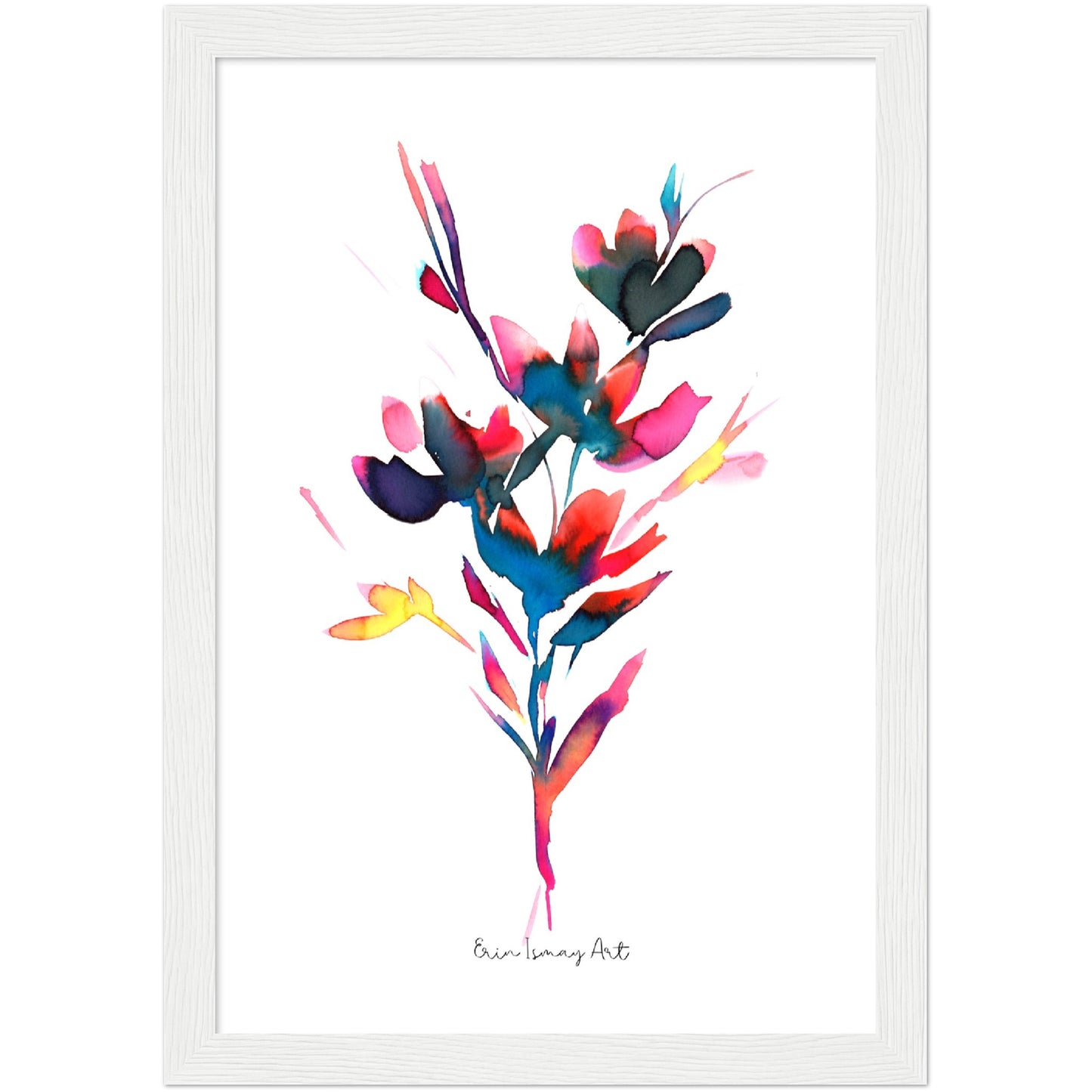 Drama Floral Watercolour Print