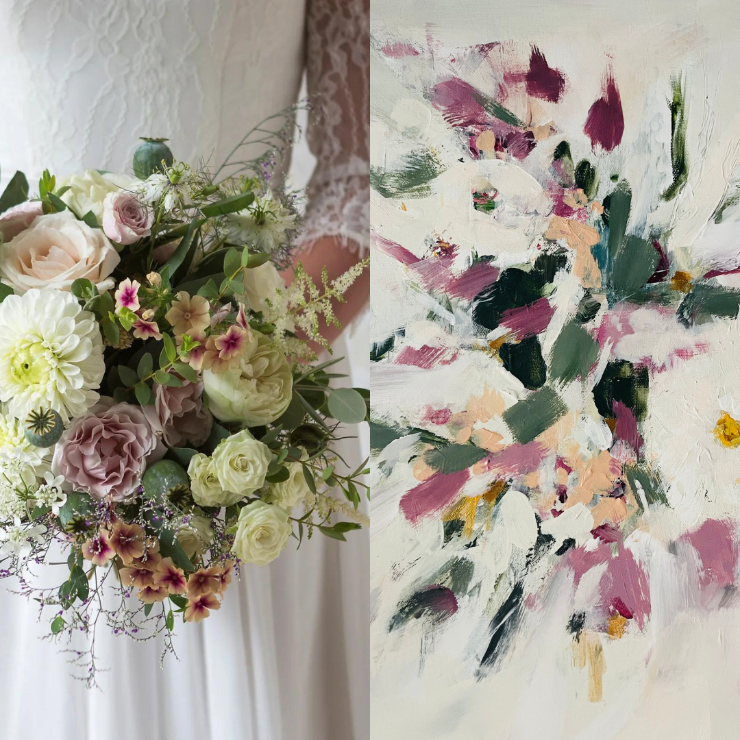 Wedding Bouquet Custom Art