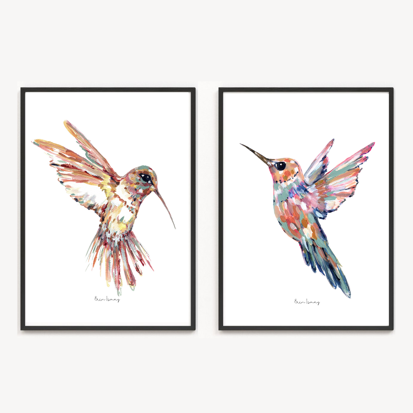 Hummingbirds - 2 Piece Set