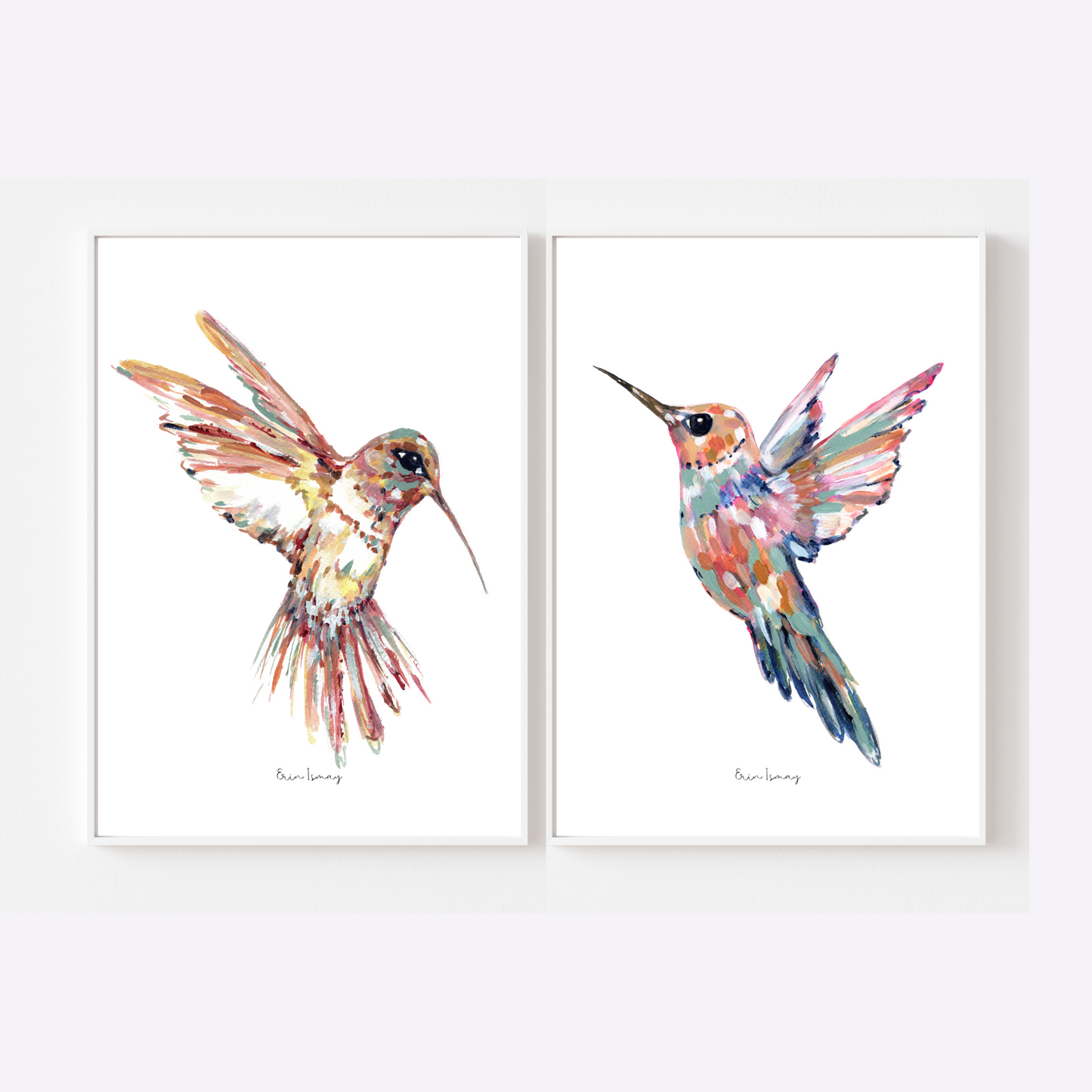 Hummingbirds - 2 Piece Set