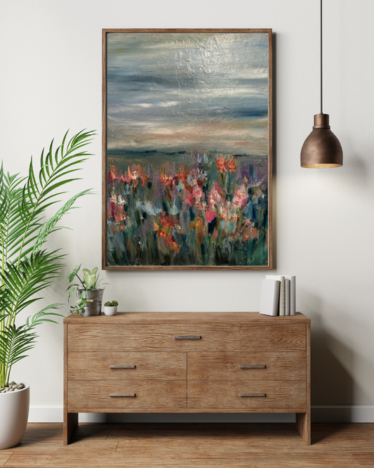 Wild Fynbos Original Painting