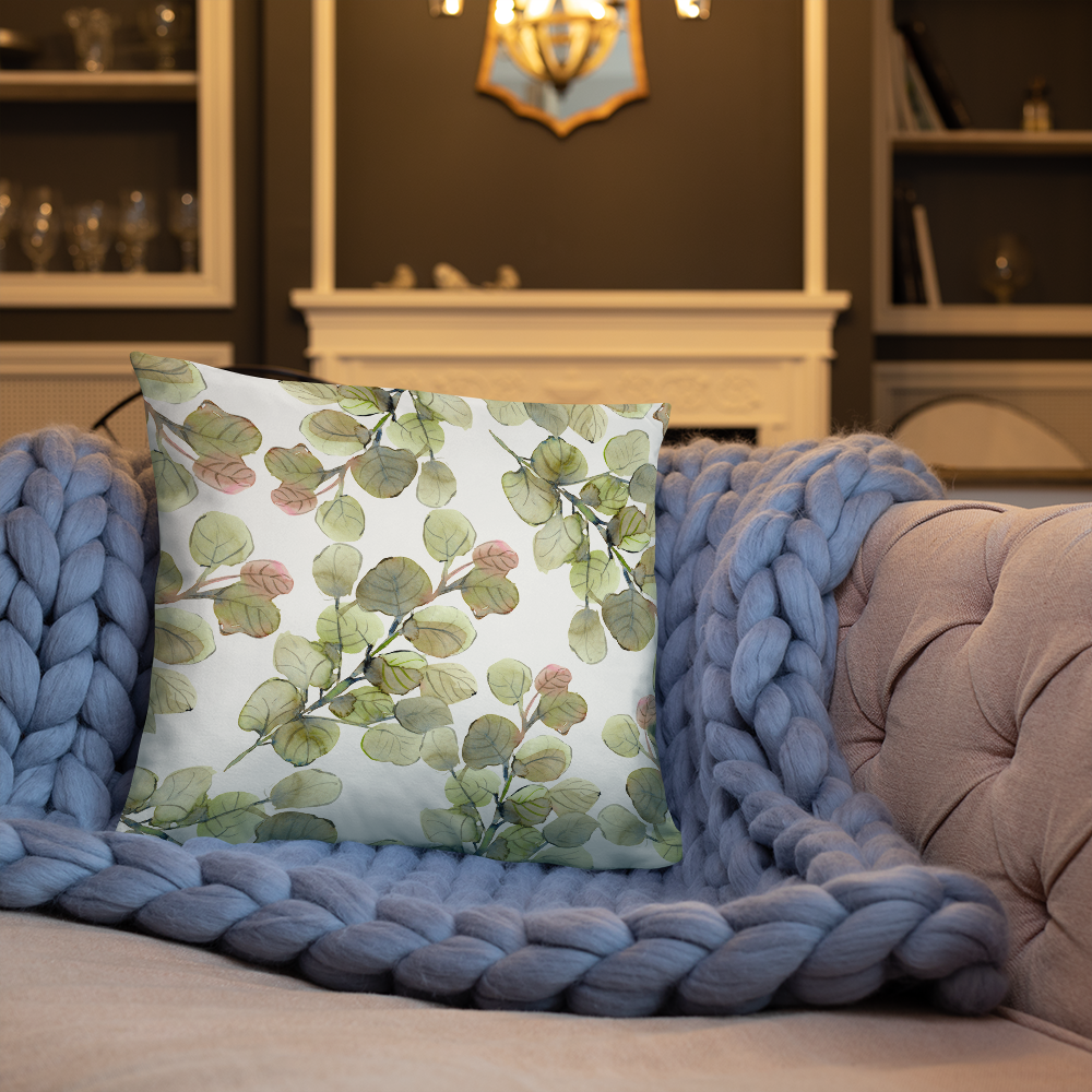 Eucalyptus Throw Cushion