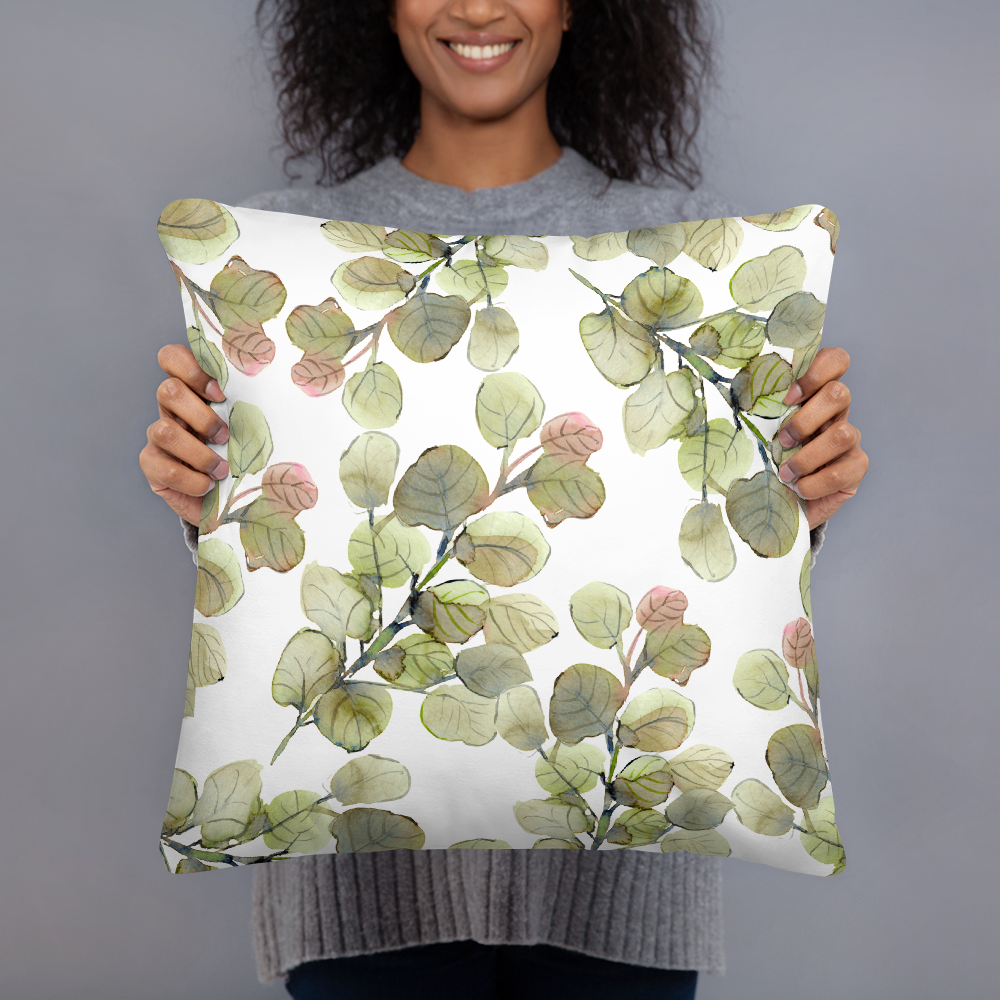 Eucalyptus Throw Cushion