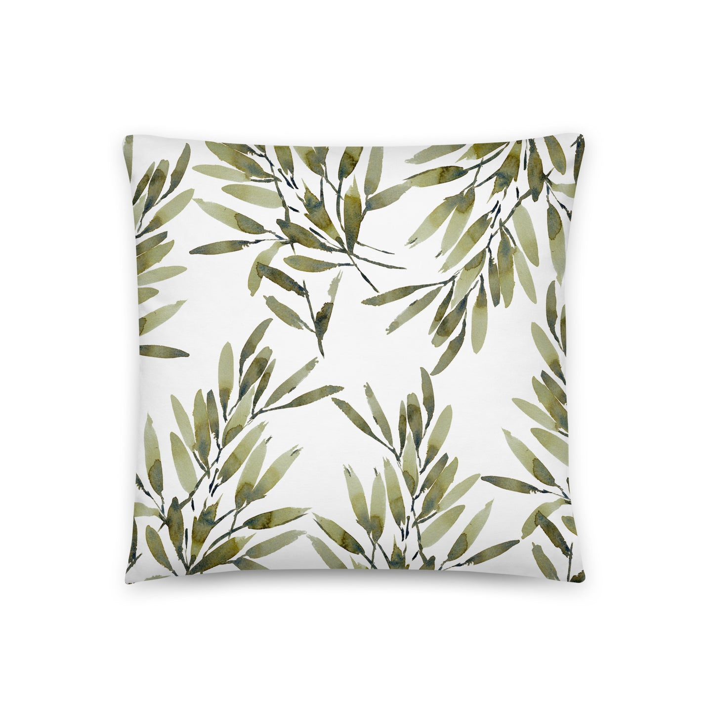 Fresh Greens Throw Cushion