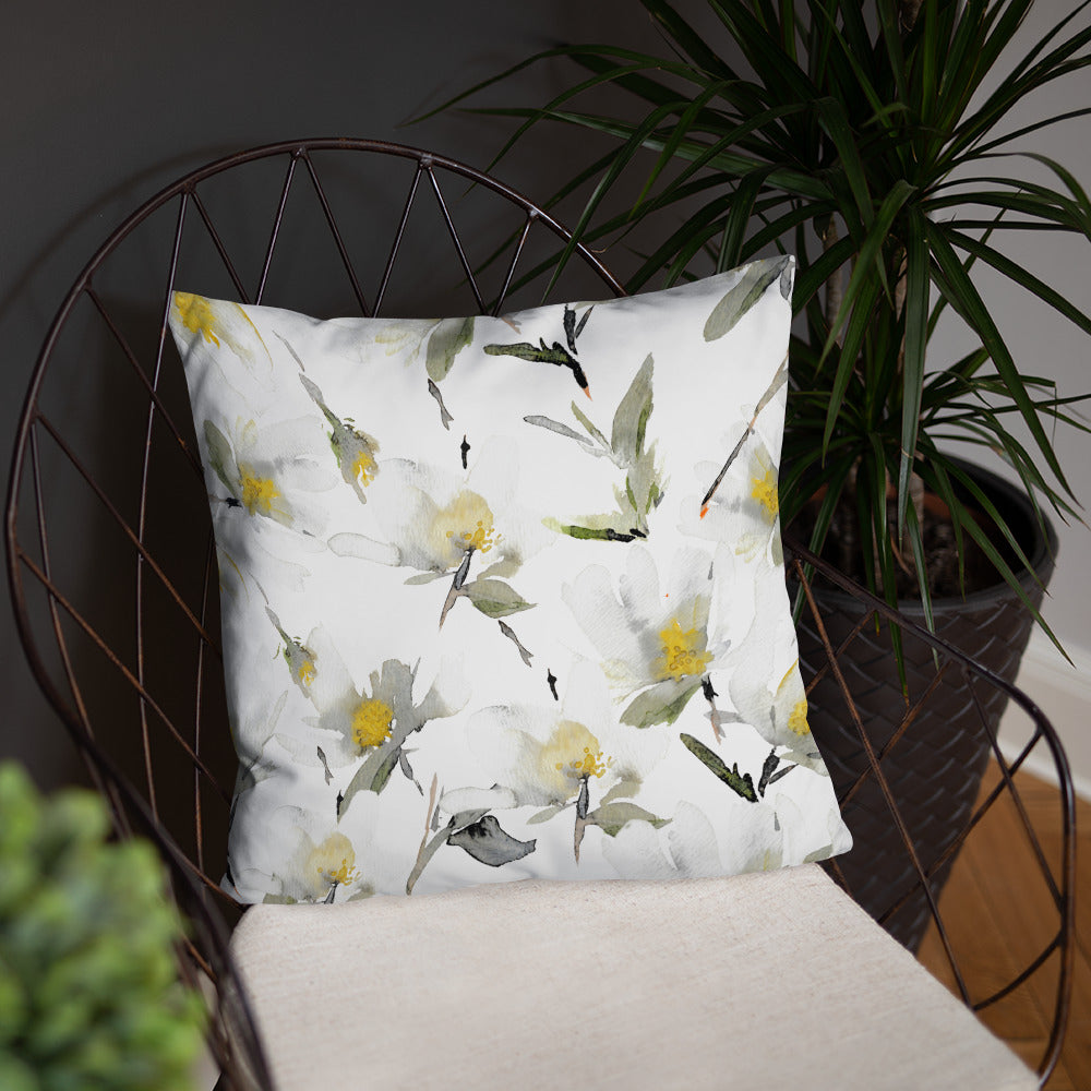 Magnolia Throw Cushion