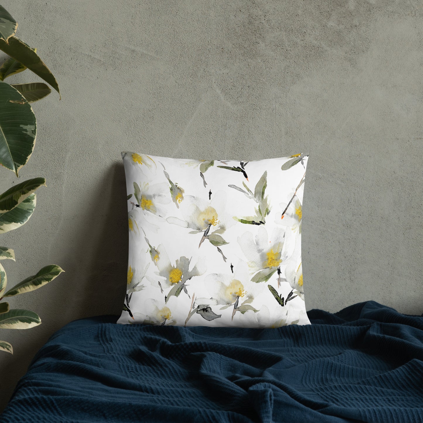 Magnolia Throw Cushion