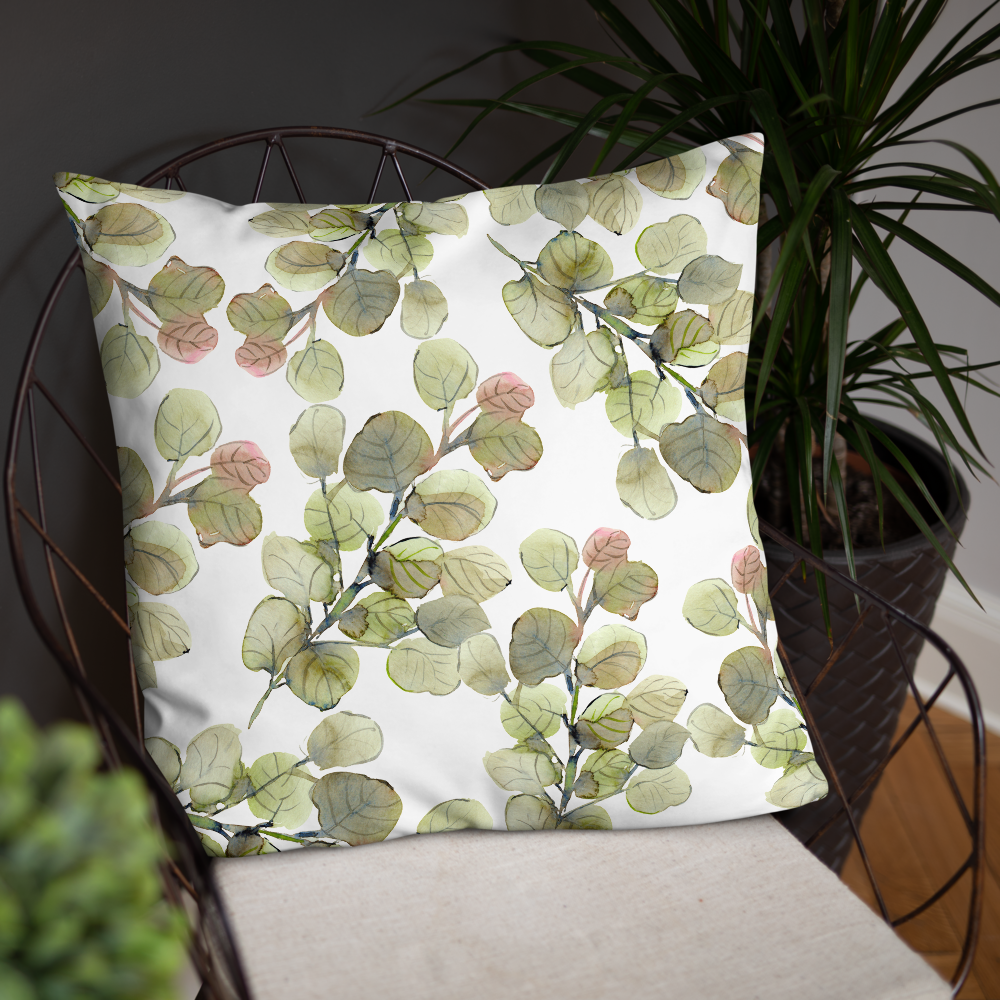 Eucalyptus Throw Cushion